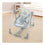 Mecedora Ingenuity Compact Swing - Hugs & Hoots Blanco Gris