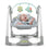 Mecedora Ingenuity Compact Swing - Hugs & Hoots Blanco Gris