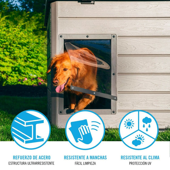 Caseta Lifetime 60328 Gris Polietileno 120 x 97 x 97 cm