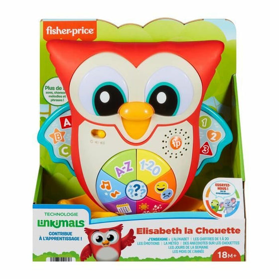 Juguete para perros Fisher Price Elisabeth The Owl