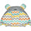 Mochila Portabebé Infantino Cuddle Up Bear Gris + 0 Años + 0 Meses