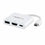 Dock Startech CDP2HDUACPW Blanco 4K Ultra HD