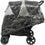 Carro de Paseo para Bebé Bambisol Gemelar Negro/Gris