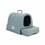 Arenero para Gatos Curver Gris 51 x 38,5 x 39,5 cm