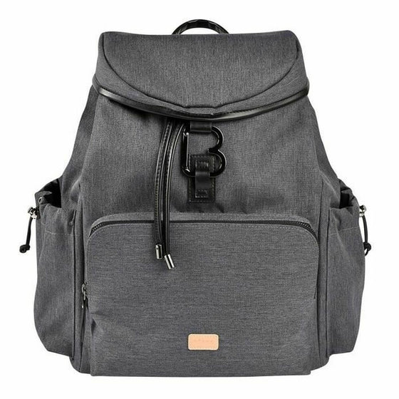 Bolso Cambiador de Pañales Béaba Vancouver Gris oscuro