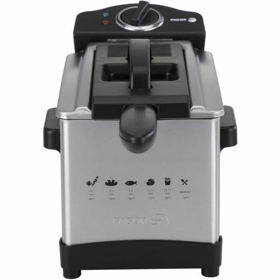 Freidora Fagor FG1526 Plateado 2000 W 3 L