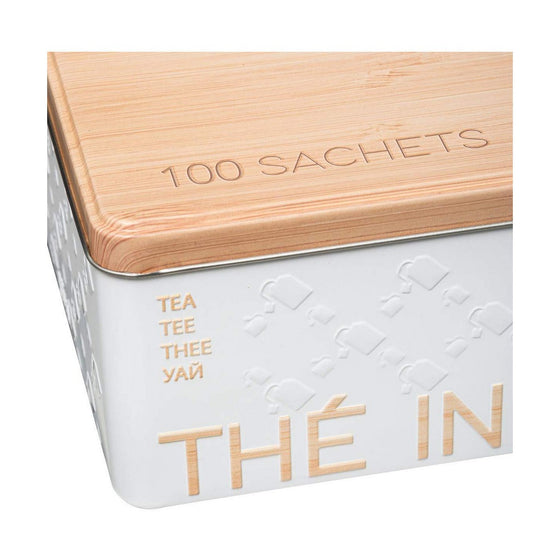 Caja Multiusos Nature Scandi Metal Blanco