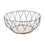 Frutero Secret de Gourmet Baltik Plateado Negro Metal