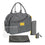 Bolso Cambiador de Pañales Badabulle Weekend Negro