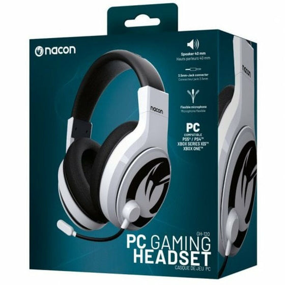 Auriculares con Micrófono Nacon GH-120 Gris