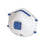 Mascarilla Wolfcraft 4838000 Antipolvo Filtro FFP2 Válvula