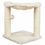 Árbol rascador para gatos Trixie Baza Crema Madera Sisal 50 cm
