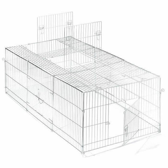 Jaula Trixie 62452 216 x 65 x 116 cm Acero Inoxidable Acero Galvanizado