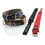 Collar para Perro Hunter Neoprene Reflect Rojo (54-61 cm)