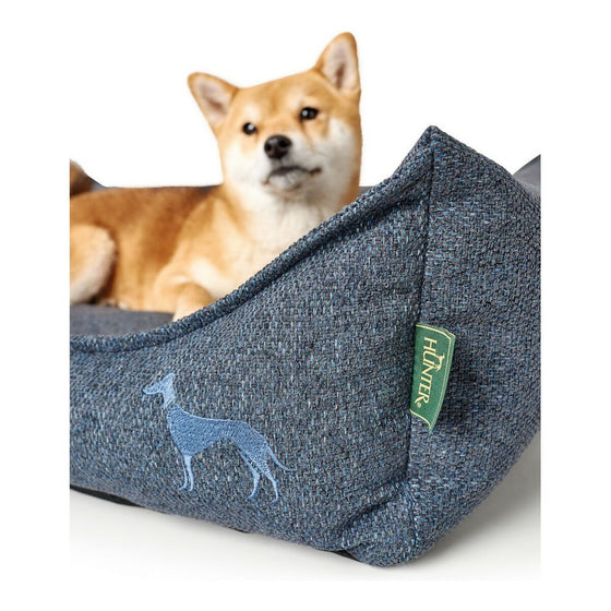 Sofá para Perro Hunter Prag Azul 90 x 70 cm