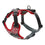 Arnés para Perro Hunter Divo Rojo Gris Reflectante Talla M (56-73 cm)