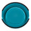 Comedero para Perro Hunter Melamina Acero Inoxidable Blue 160 ml (14,5 x 14,5 x 7 cm)