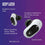Auriculares con Micrófono Sony WF-G700N Blanco Negro/Blanco