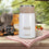 Termo Feel Maestro Blanco Acero Inoxidable Plástico 800 ml