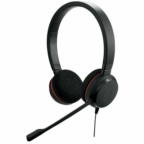 Auriculares con Micrófono Jabra Evolve 20 MS Negro