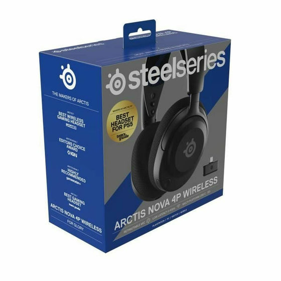 Auriculares con Micrófono SteelSeries Negro