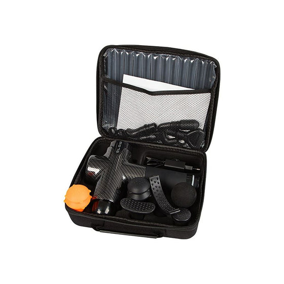 Pistola de Masaje para Relajación y Recuperación Muscular Blow Wave 5000 Negro Gris 200 W 2200 mAh