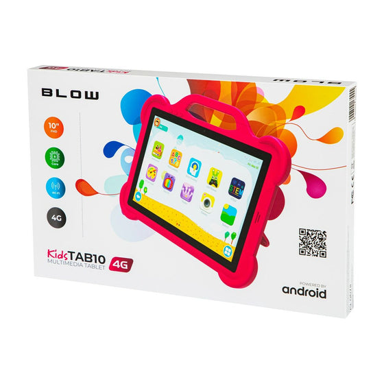 Tablet Blow KidsTAB10 10,1" UNISOC T606 4 GB RAM 64 GB Negro