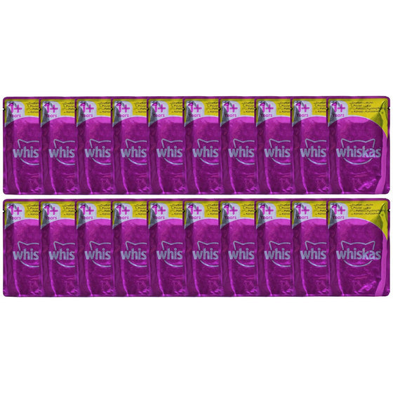 Comida para gato Whiskas Jelly Pollo Pavo Pato Aves 80 x 85 g