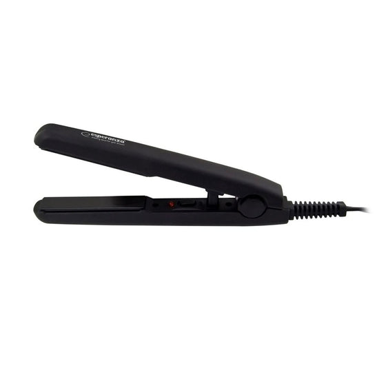 Plancha de Pelo Esperanza EBP008 Negro 22 W