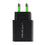 Cargador de Pared Qoltec 51713 Negro 18 W