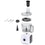 Robot de Cocina Adler AD 4224 Blanco 1000 W 2000 W 3,5 L