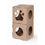 Caseta Carton+Pets Twins Bronce 36 x 36 x 36 cm