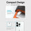 Cargador de Pared Vention FAKW0-EU 30 W USB-C Negro