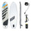 Tabla de Paddle Surf Hinchable con Accesorios Bestway Hydro-Force Blanco 305 x 84 x 12 cm