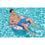 Flotador Hinchable Bestway Plateado Ø 107 cm Multicolor