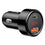 Cargador de Coche Baseus CCMLC20C-01 Negro Rosa 45 W
