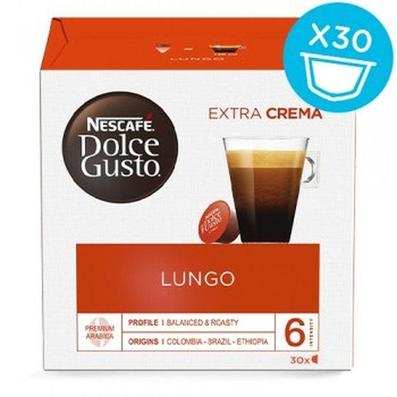 Cápsulas de Café Nestle LUNGO 30 piezas (1 unidad) (30 unidades)