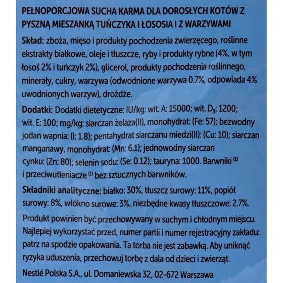 Comida para gato Purina                                 Adulto Salmón Atún 950 g