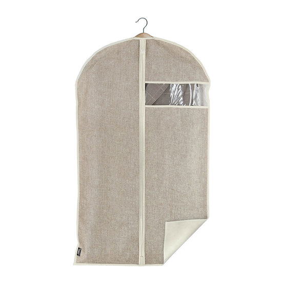 Funda para Traje Domopak Living Maison Marrón Beige Polipropileno Plástico 60 x 100 cm