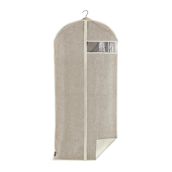 Funda para Vestido Domopak Living Maison 60 x 135 cm Beige Marrón Plástico Polipropileno