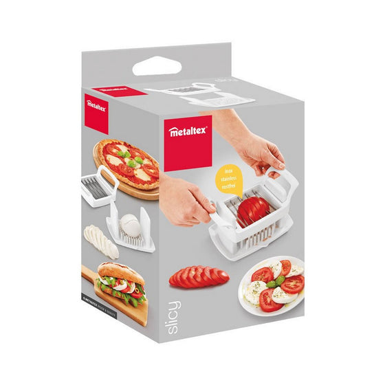 Rebanadora de Alimentos Metaltex Slicy Vegetales Fruta Queso