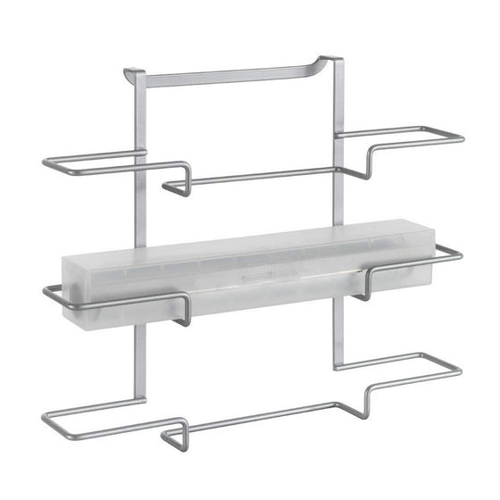 Colgador para Puertas Metaltex Galileo Triple Portarrollos Metal (36 x 9 x 30 cm)
