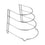 Organizador de Sartenes Metaltex Canyon Metal (23 x 27 x 23 cm)