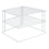 Organizador para Armario de Cocina Metaltex Silos 3 Estantes Metal (25 x 25 x 19 cm)