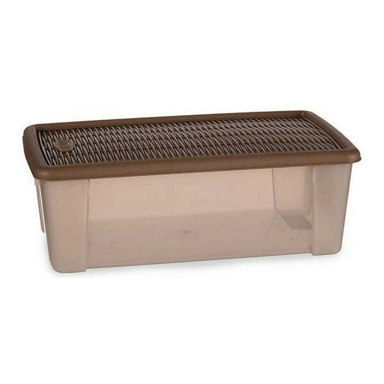 Caja con Tapa Stefanplast Elegance 19,5 x 11,5 x 33 cm Beige 5 L