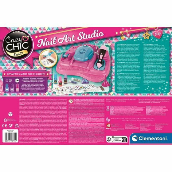 Juego Educativo Clementoni Nail Art Studio Multicolor (1 Pieza)
