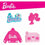 Kit Creación de Pulseras Lisciani Giochi Barbie Fashion jewelry bag Plástico (12 Piezas)