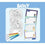 Fichas para dibujar Lisciani Giochi Bluey Multicolor