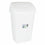 Cubo de basura Tontarelli Aurora Blanco (8 Unidades)