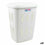 Cesto para la Ropa Sucia Tontarelli Laundry Con Tapa 45 L Blanco 41 x 33,2 x 54,5 cm (12 Unidades)